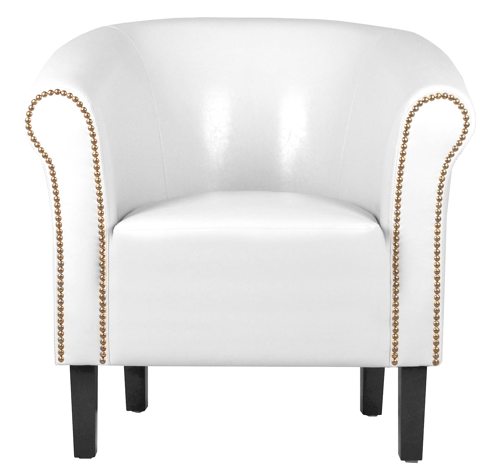 petit fauteuil crapaud blanc